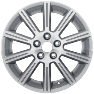 Platišča iz lahke zlitine 17" iz 10 razpok, srebrn